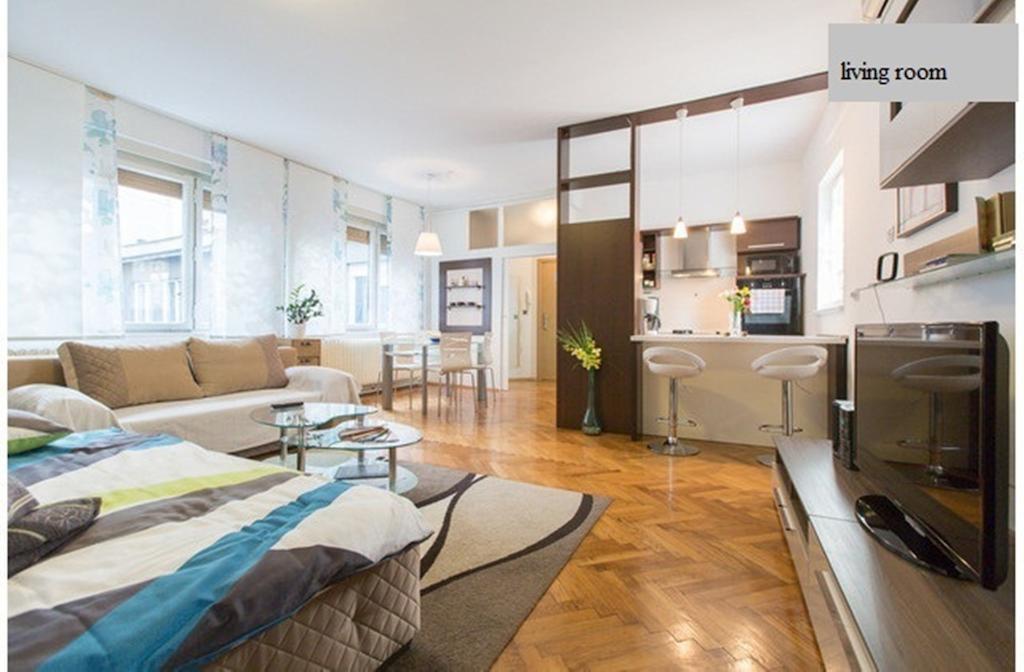 Apartment Atrium Plaza Zagreb Oda fotoğraf
